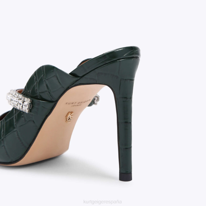 Kurt Geiger mujer duque de londres 2LPR422 | calzados verde oscuro